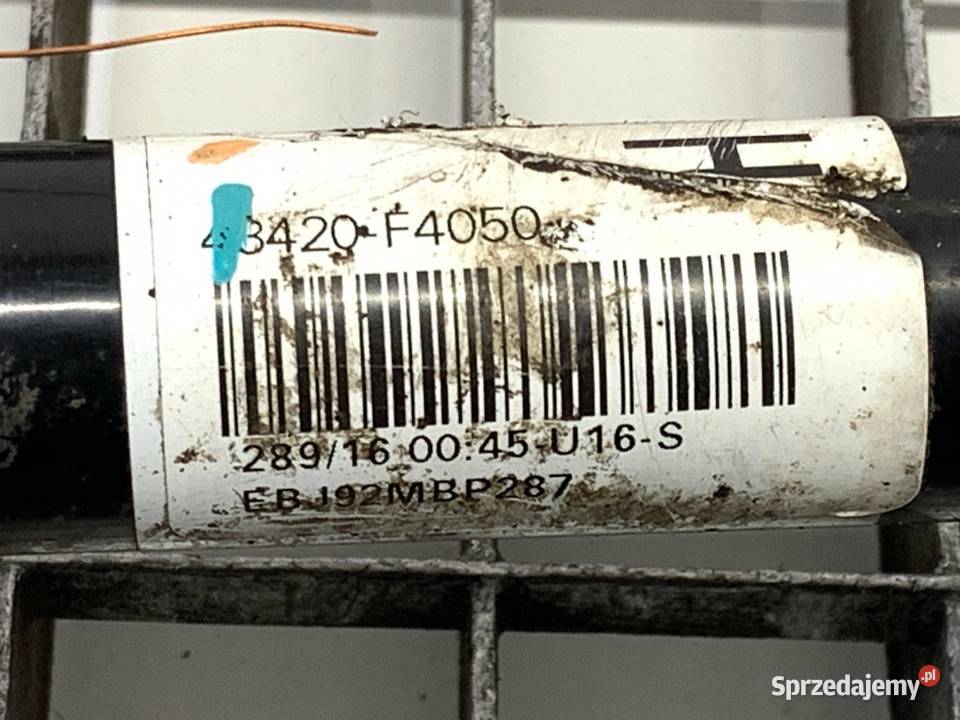 PÓŁOŚ LEWY PRZÓD TOYOTA CHR 43420F4050 12 116