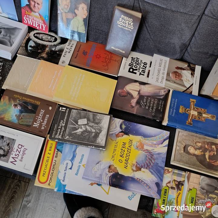 książka książki zestaw o tematyce religijnej Poznań