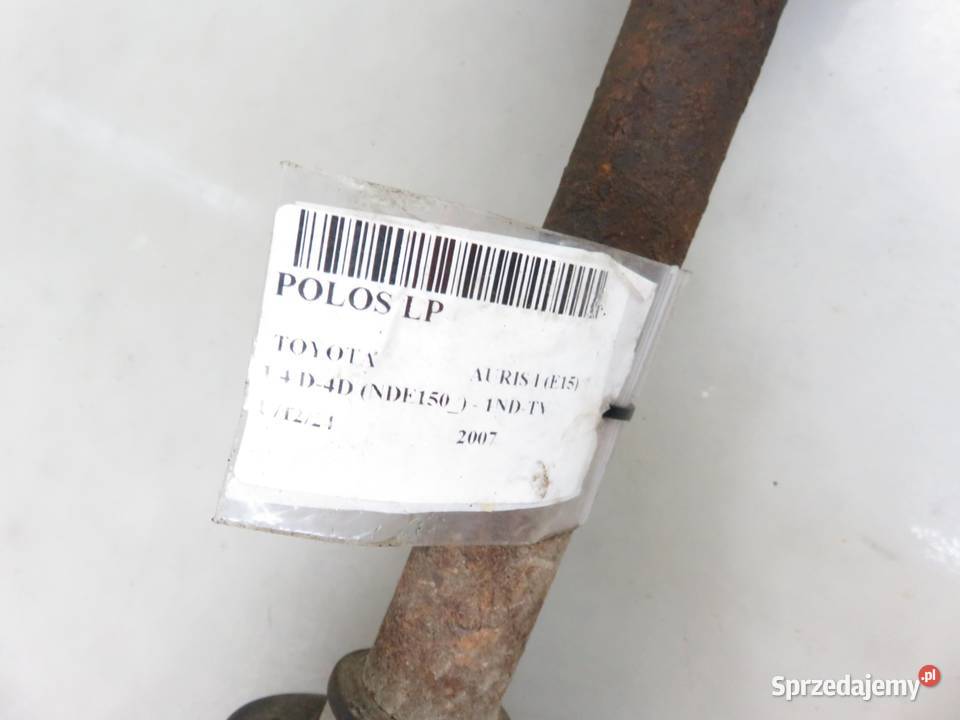 PÓŁOŚ LEWA PRZEDNIA TOYOTA AURIS I E15 14 D4D małopolskie