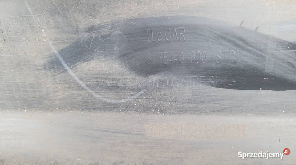 HYUNDAI TUCSON II 15 LISTWA PROGOWA PRAWA PROG osobowe Listwy i nakładki Ruda Śląska