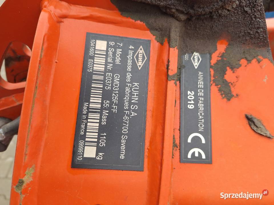 Kosiarki dyskowe czołowe pottinger kuhn Stan Łomża