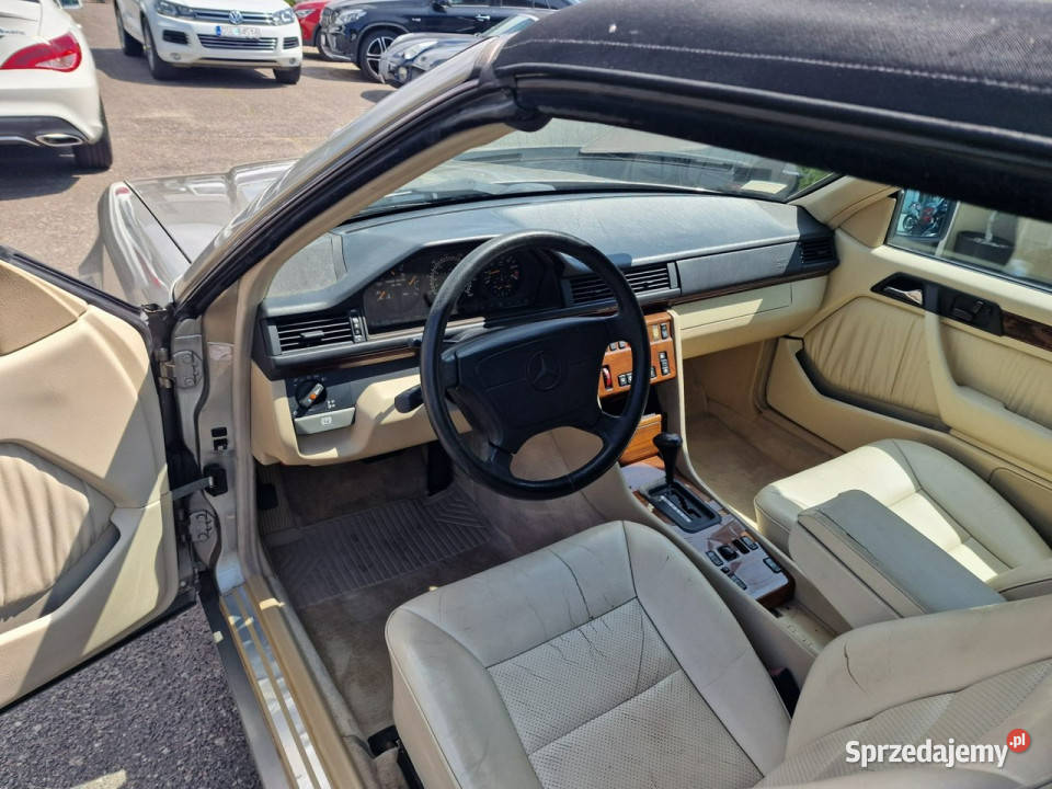 Mercedes E 320 A124 E320 32 Benzyna 220 Skóra klimatyzacja sprzedam
