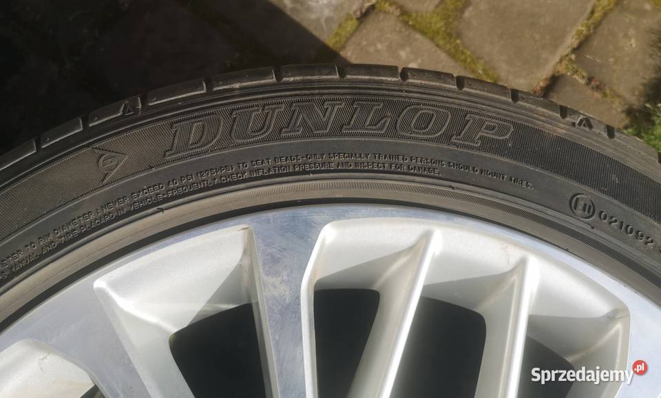 felgi do Toyota Camry 18 z oponami Dunlop Sp Konin