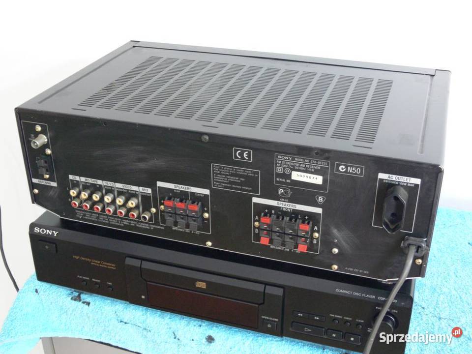 Amplituner Sony STRDE235 RDS mocny i sprawny Jasło