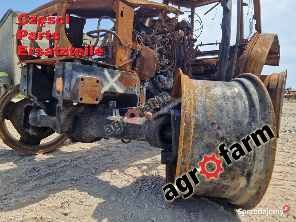 Massey Ferguson 4245 części skrzynia biegów oś