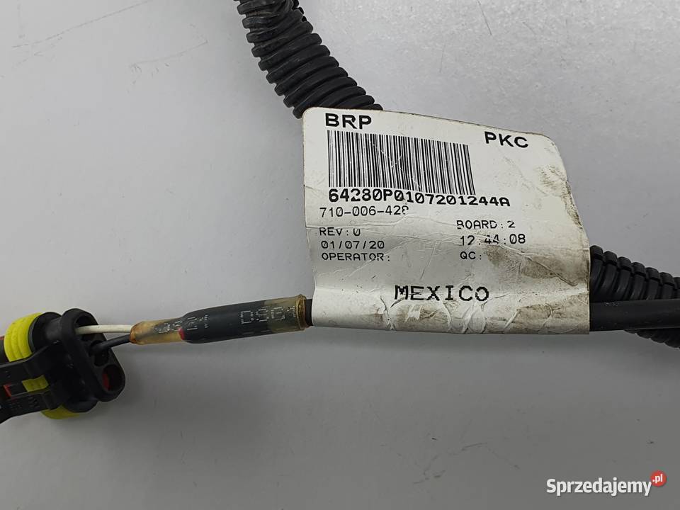 Przewod Instalacja Wtyczka Tylnej Lampy Can Am Łódź