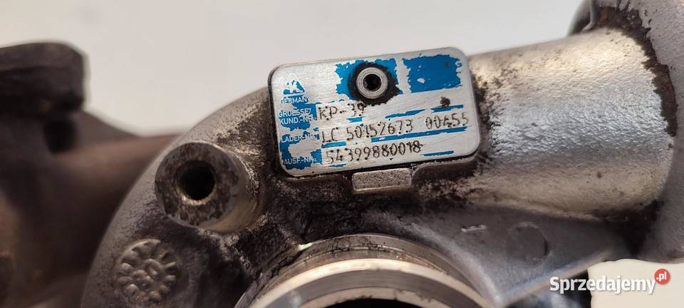 AUDI VW SEAT TURBOSPRĘŻARKA 19 54399880018