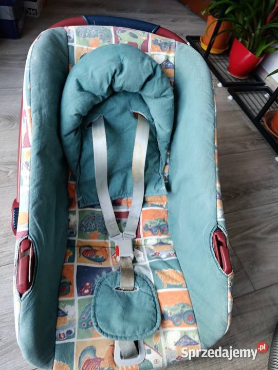 fotelik samochodowy dziecięcy Bujaczek dwa w Poznań sprzedam
