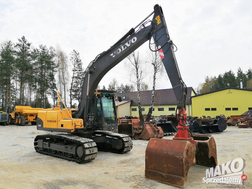 Koparka gąsienicowa VOLVO EC 180 CL Rok produkcji 2007 Maszyny budowlane Ostrowiec Świętokrzyski