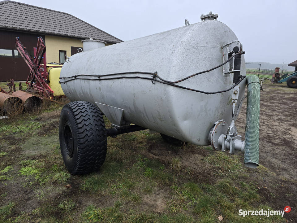 Wóz asenizacyjny 7 000 L Beczkowozy Lelis