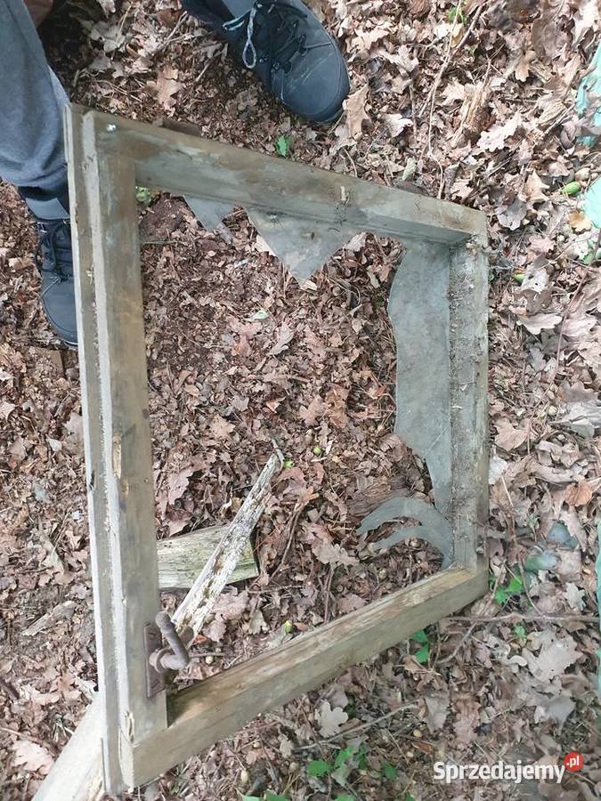 Stare drewniane przedwojenne okna kilka sztuk mazowieckie Warszawa sprzedam
