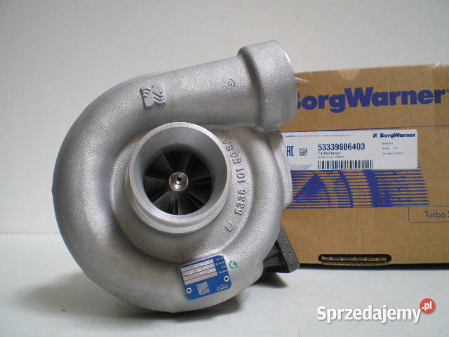 Nowa turbosprężarka BorgWarner KKK 53339886403 ciężarowe Siedlce