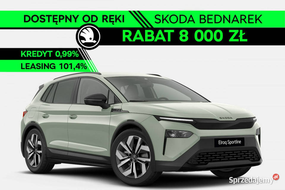 koda ELROQ 60 63kWh 204 Nowa elektryczna Skoda immobilizer