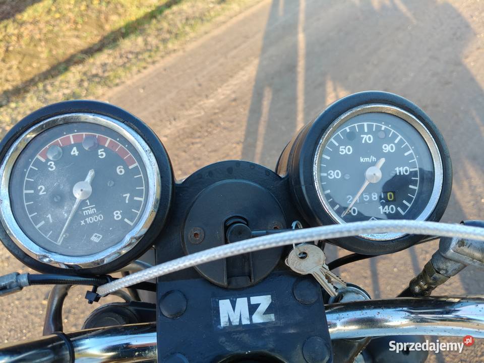 MZ ETZ 250 1988 z dokumentami do rejestracji