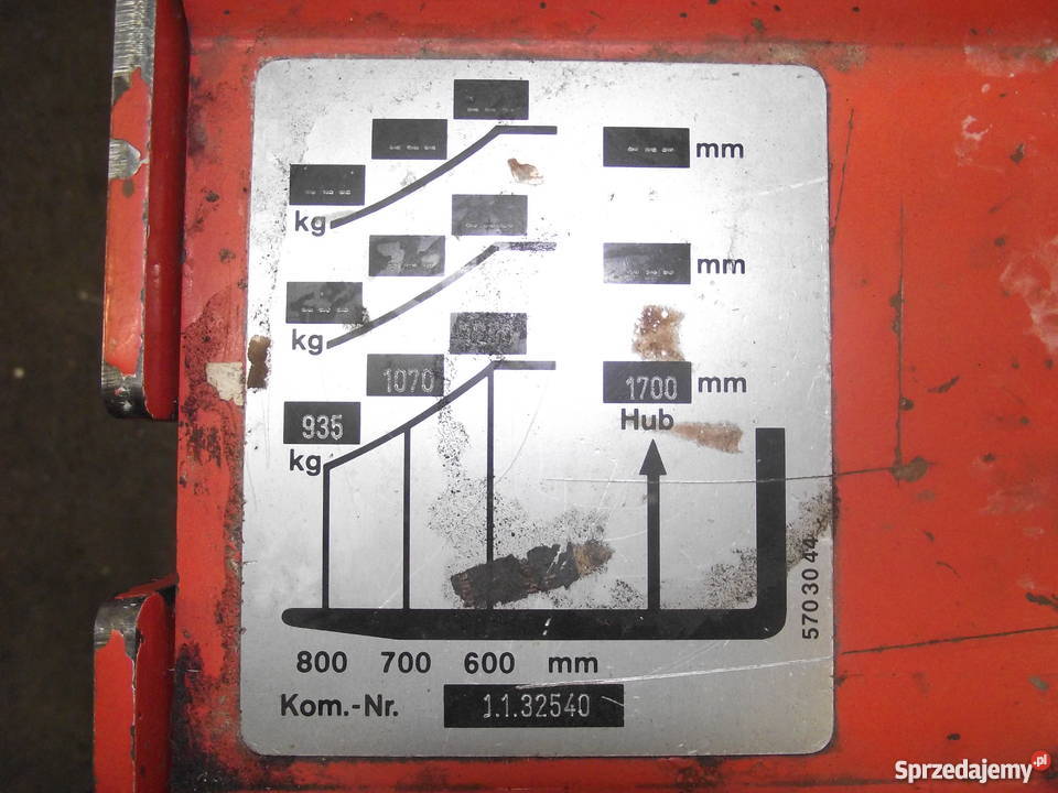 Wózek paletowy elektryczny LAFIS LEHCI lubuskie Trzebiszewo