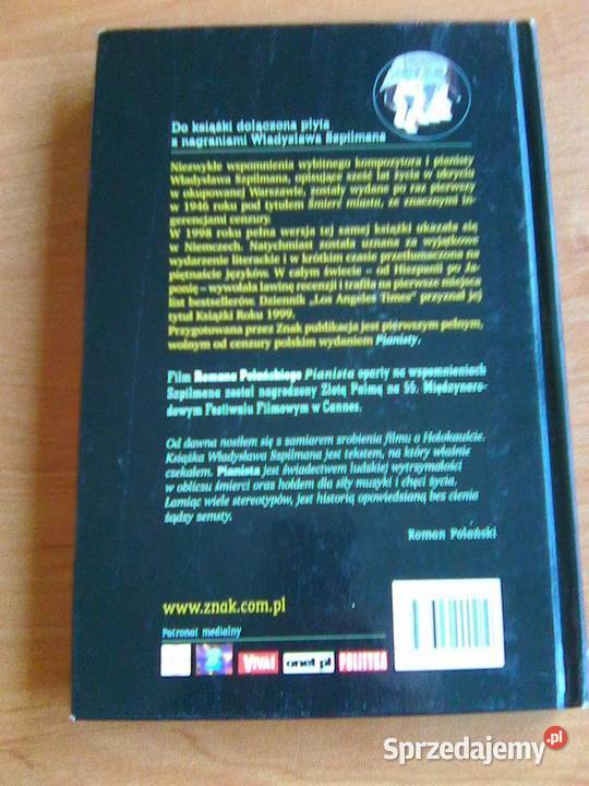 Pianista Władysław Szpilman Warszawa