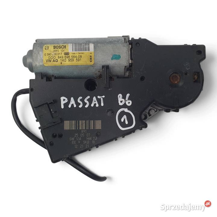 SILNICZEK SZYBERDACHU Volkswagen Passat B6 1K0 osobowe Chełm sprzedam