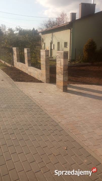 Układanie kostki Ogrodzenia Odwodnienia Izolacja Albigowa usługi budowlane