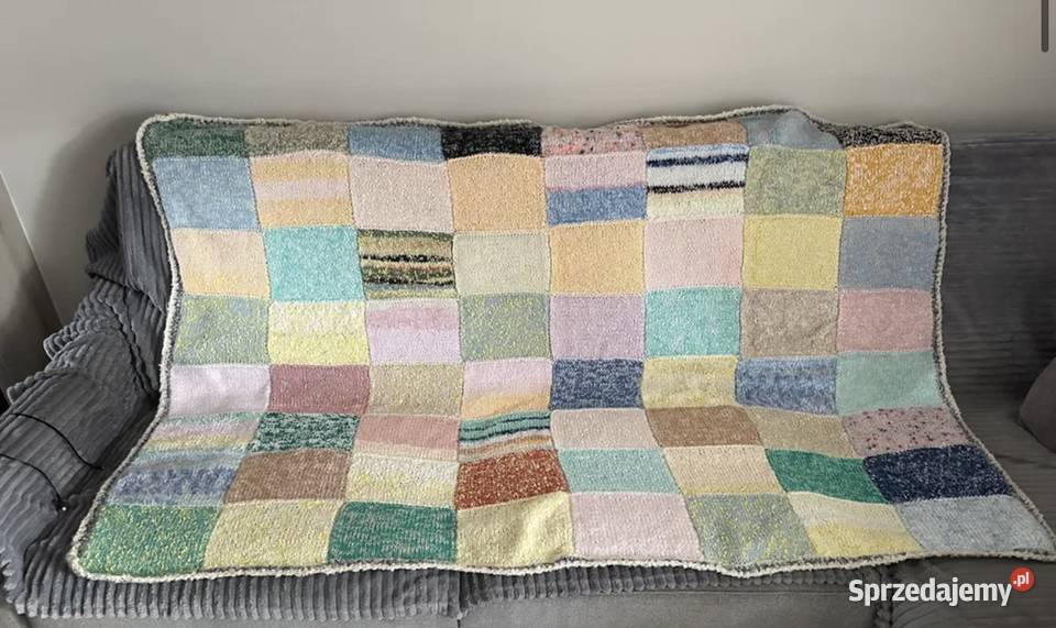 Narzuta dziergana na łóżko Design 150x220 łódzkie Łódź