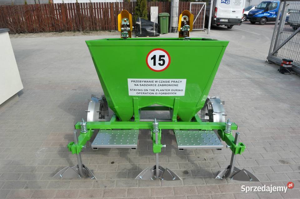 Sadzarka dwurzędowa do sadzenia roślin Siewniki i sadzarki