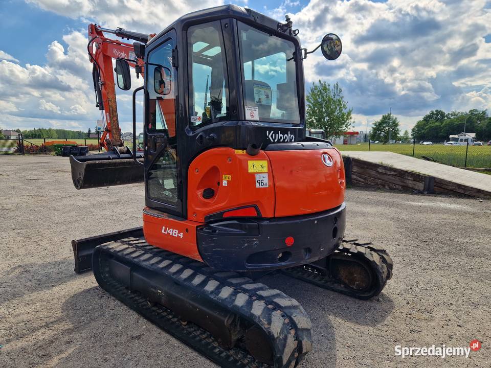 Minikoparka Kubota U 48 4 2018r 3400mtg waga 48 sprzedam