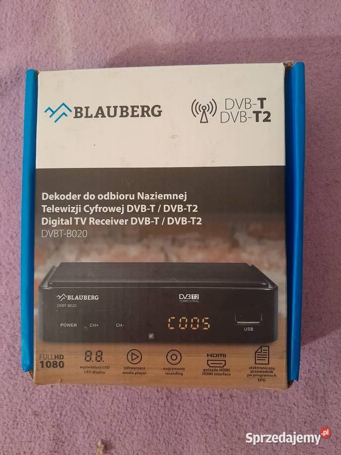 Dekoder do Odbioru Naziemnej Telewizji Cyfrowej kujawsko-pomorskie Bydgoszcz