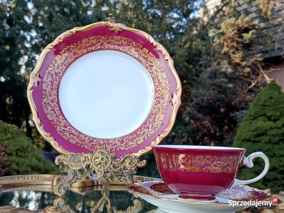 Filiżanka Trio porcelanowe Reichenbach Klenica