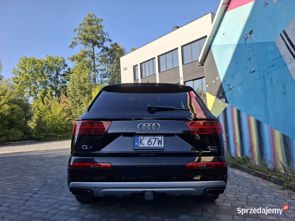 Audi Q7 AUDI Q7 II 4M 30TFSI 333 2017 PREMIUM skórzana tapicerka Kraków
