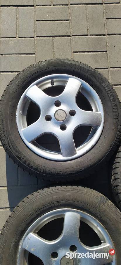 Alufelgi z oponami letnimi 4x108 peugeot citroen mazowieckie Kozienice