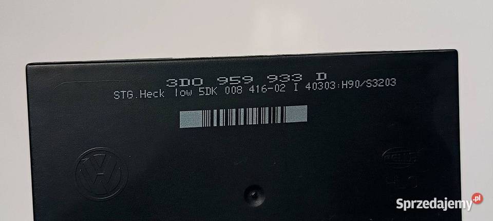 MODUŁ VOLKSWAGEN PHAETON 3D0959933D osobowe Pozostałe