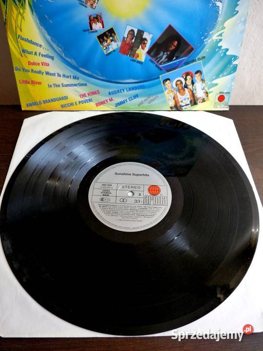 Sunshine SuperHits 2xLP Laid Back UB 40 Boney M pop