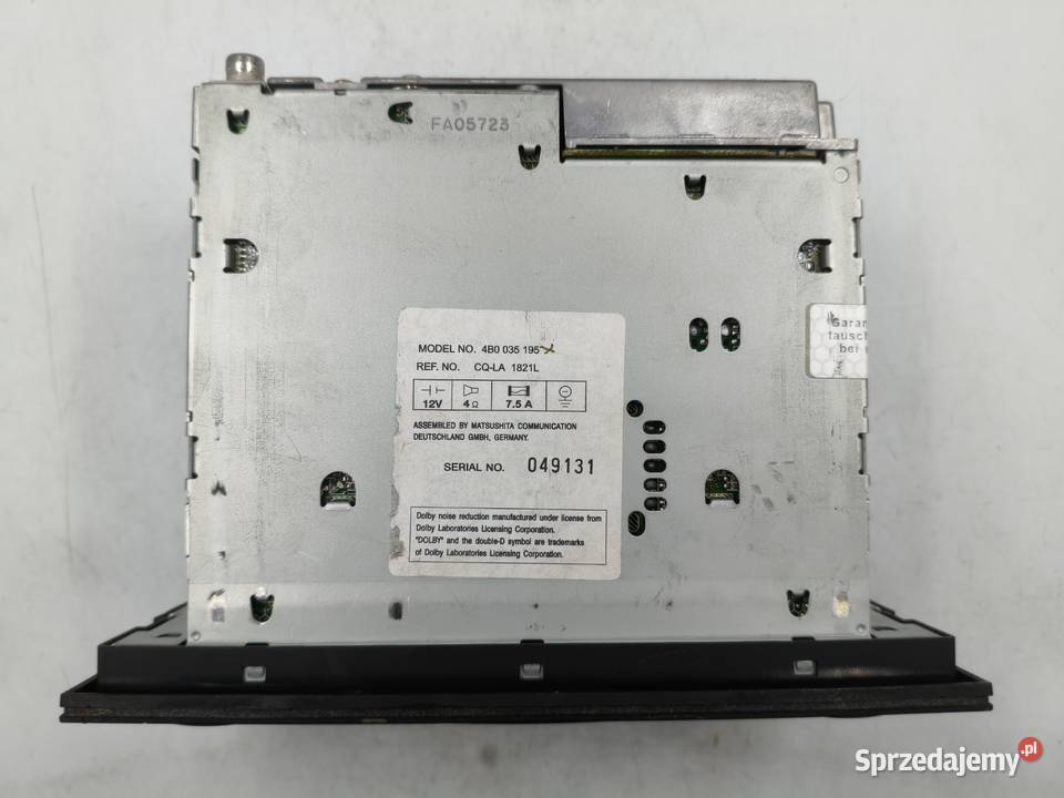 Radio CD Wyświetlacz Audi Symphony Audi A6 C5 Wyszków