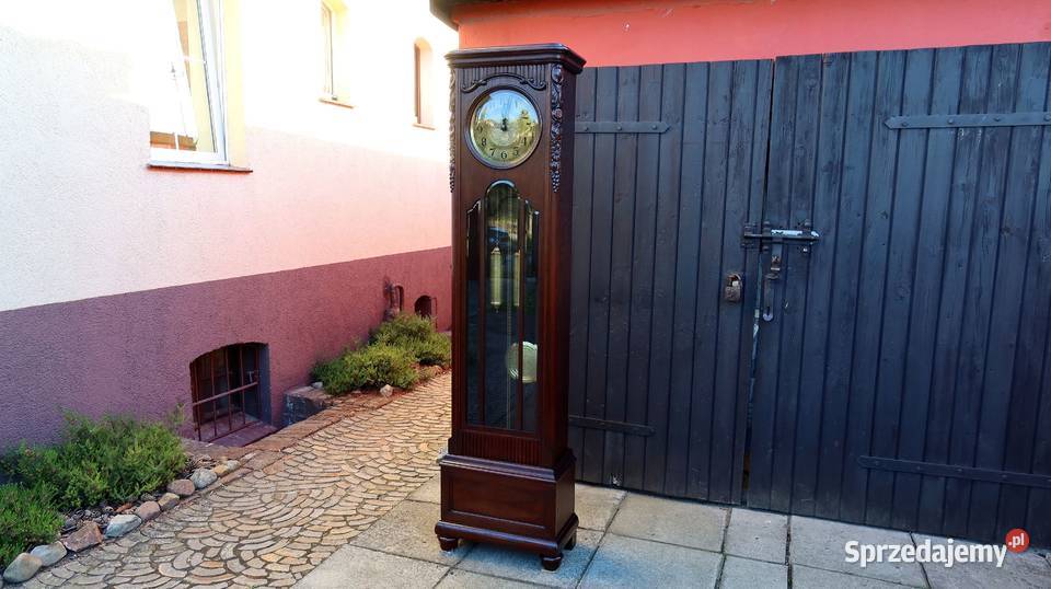 Salonowy Stojący Zegar Gustav Becker Mech 339 Ziębice