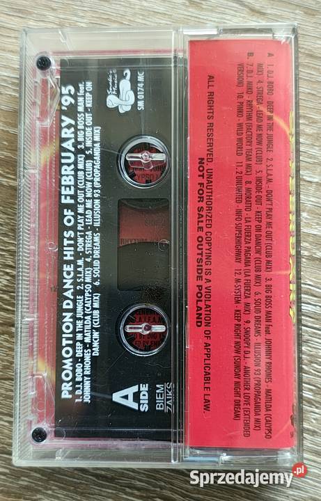 Kaseta Magnetofonowa Promotion Dance Hits Płyty i kasety