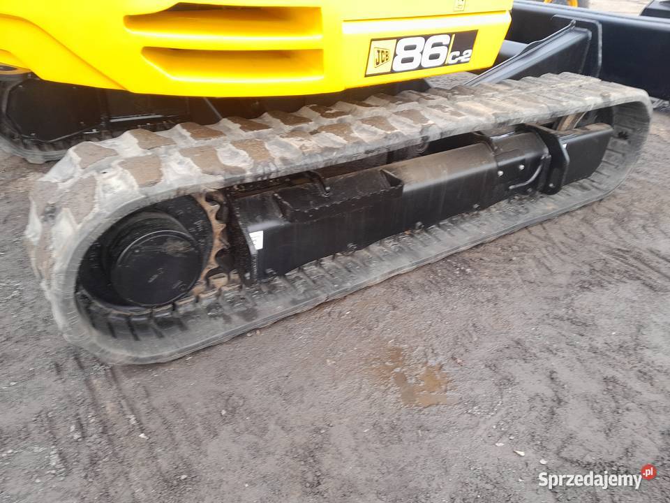 JCB 86C2 KOPARKA 8 TON CAT KUBOTA VOLVO YANMAR Kabina wielkopolskie Krotoszyn