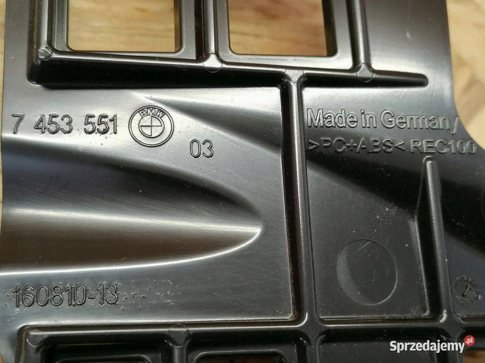 BMW I01 i3 WSPORNIK OSŁONY SŁUPKA LEWY 7453551 Pozostałe wielkopolskie Pleszew