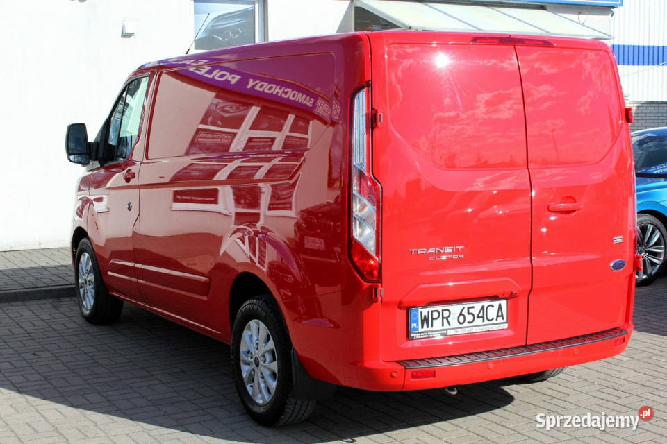 Ford Transit Custom Automat SalonPL FV23 Limited elektryczne szyby Motoryzacja mazowieckie Sokołów