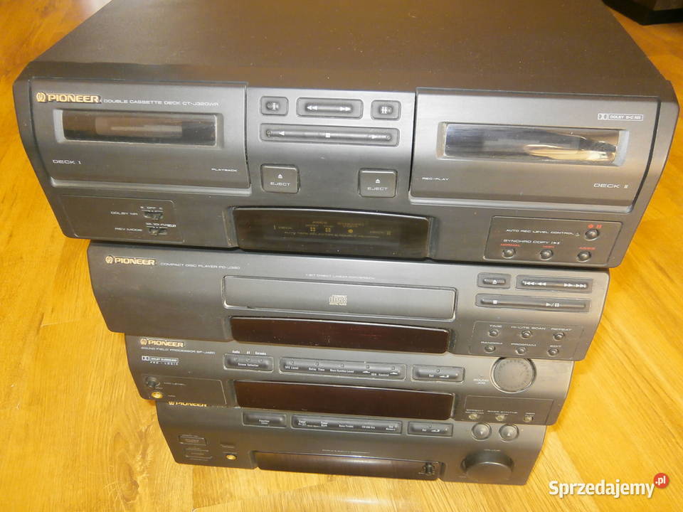 Wieża PIONEER SXJ420 do naprawy ładny stan łódzkie Łódź sprzedam