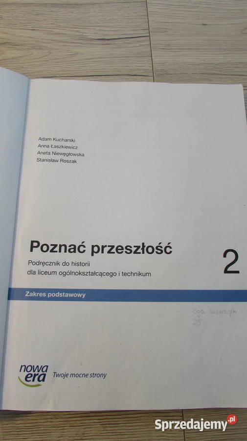 Podręcznik Poznaj przeszłość 2 zakres podstawowy małopolskie Kraków