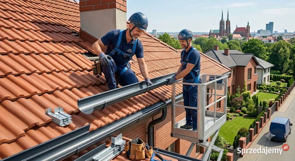 Usługi naprawy i montażu rynien Oleśnica Wrocław