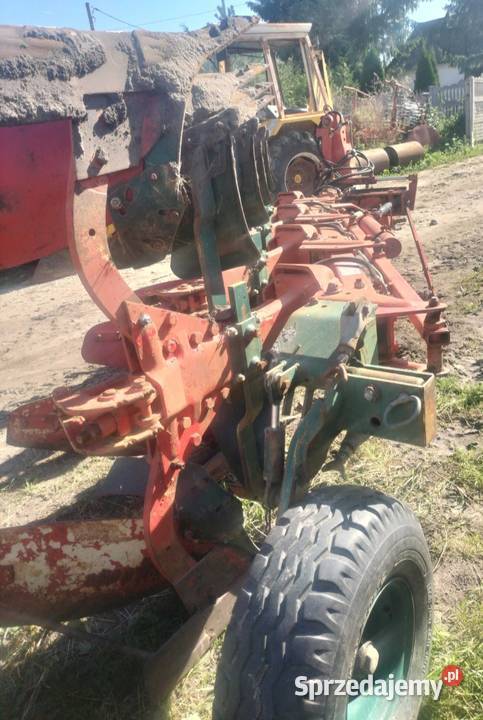 Pług Vogel Noot 4 skibowy vario Busko-Zdrój