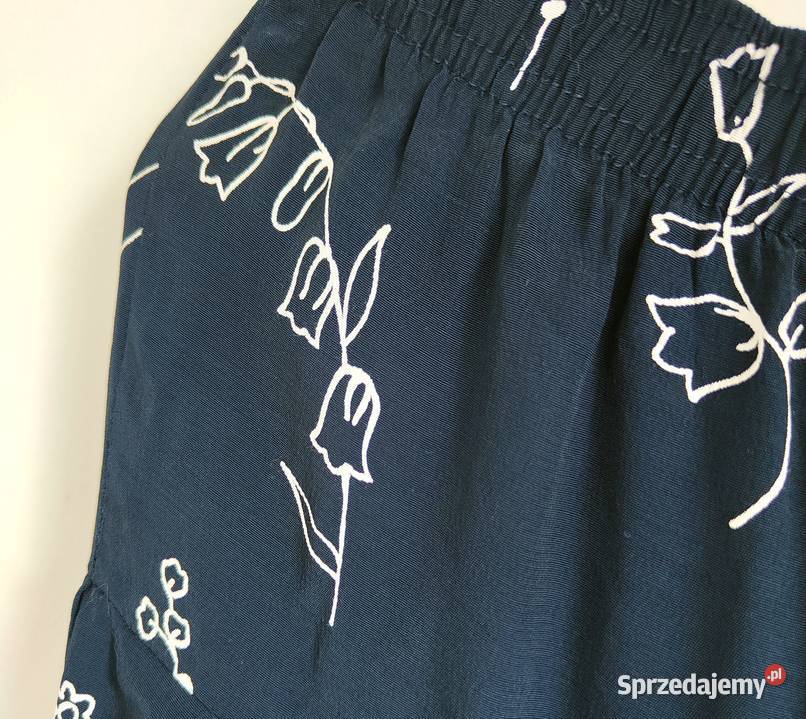 Spódnica midi długa 44 XXL plus size granatowa Rozkloszowana Spódnice i sukienki Szczecin