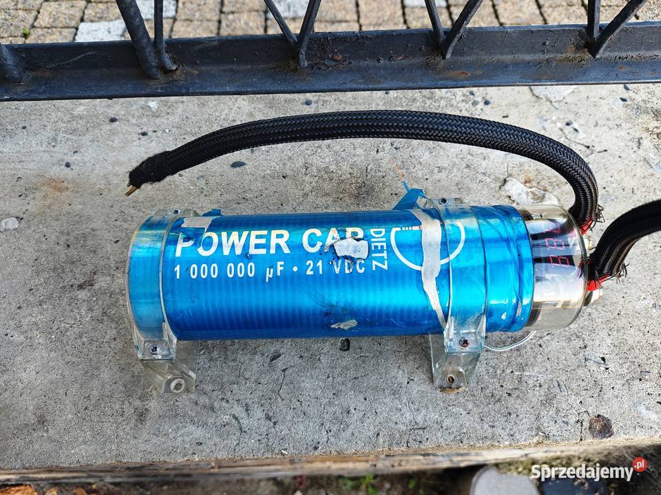 Kondensator car audio Dietz Power Cap 1F 1FARAD Pozostałe Niegowonice