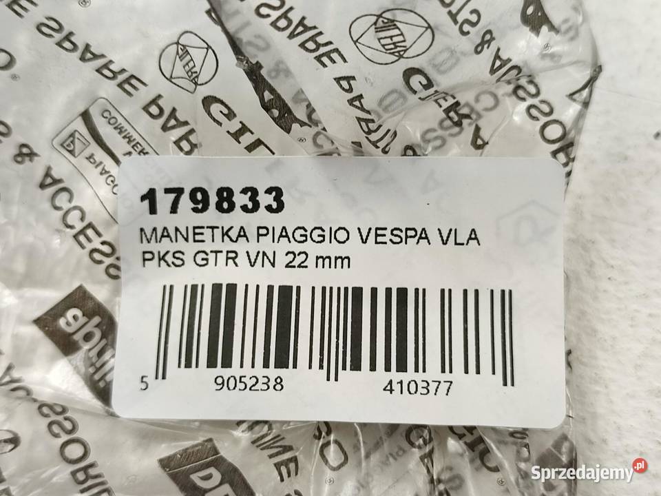 MANETKA LEWA 22mm PIAGGIO VESPA PXE ARCOBALENO