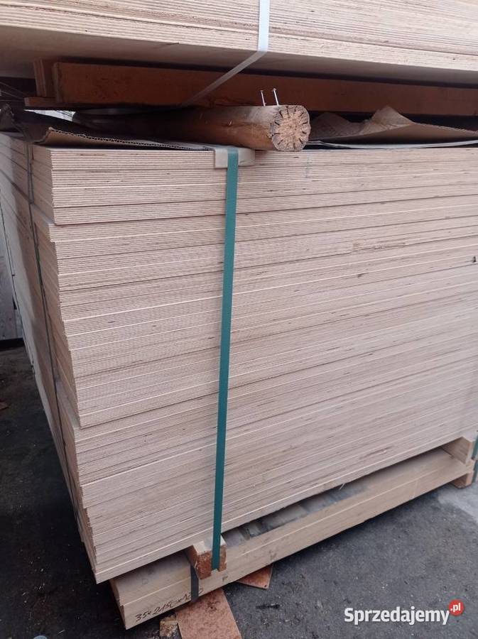 Sklejka surowa liściasta 24mm 1220x2440mm wielkopolskie Brzeźno