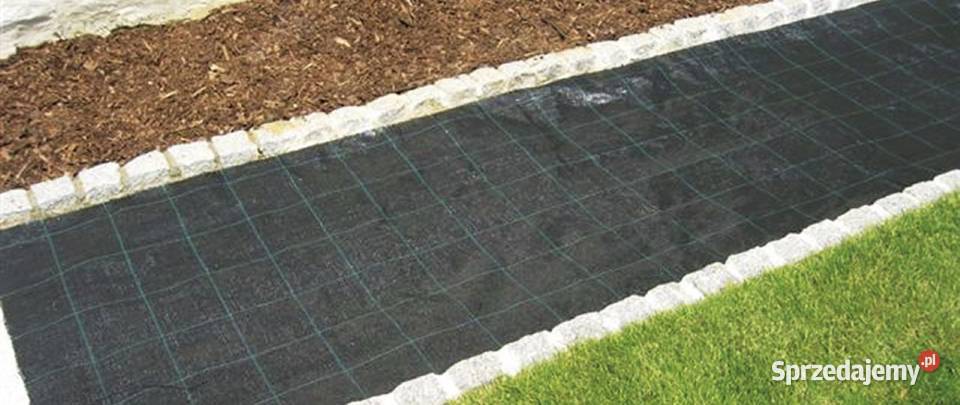 Agrotkanina CZARNA 16 m x 100 m 90 gm2 Architektura ogrodowa Architektura ogrodowa Bełk