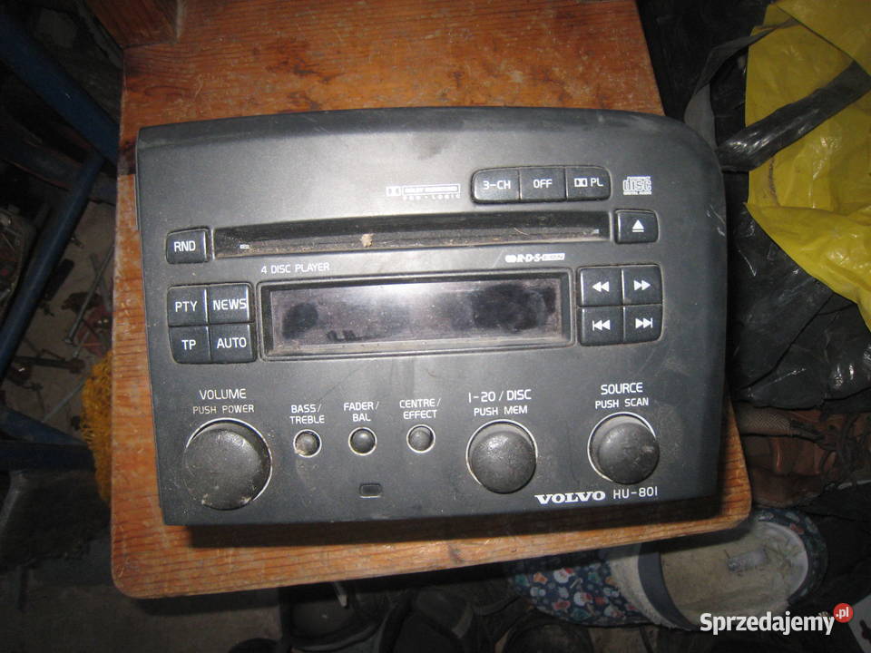 Radio oryginalne Volvo s80 I hu801 hu801 Fabryczne Kraków