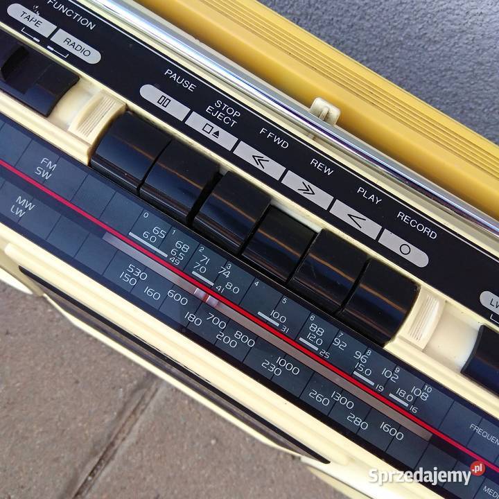 Sanyo M9709LO Radiomagnetofon Japan 4głosniki dolnośląskie Świebodzice