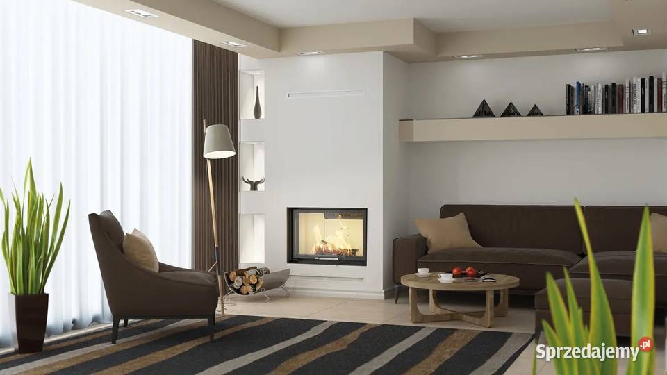 HITZE Wkład kominkowy z płaszczem wodnym ALAQS Wkłady kominowe Kominki Nowy Tomyśl