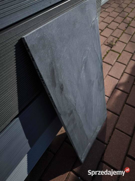 Płytki Łupek Carbon Black naturalny 60x30x113 Płytki elewacyjne Płytki elewacyjne Gdynia